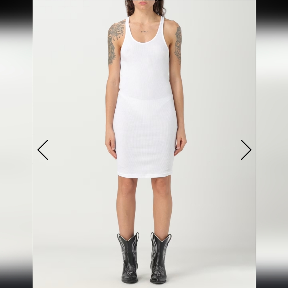 house of harlow bodycon dress 1960 Ribbed Midi In White Cutout Back Size S NWOT Colour:Sienna Is the dress blue shaopatpo24 Harlow knit fluid blend of 72%
